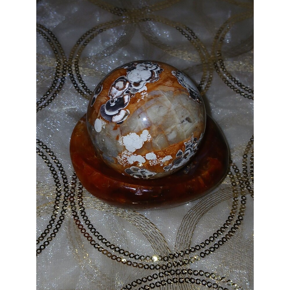 Money Agate Sphere